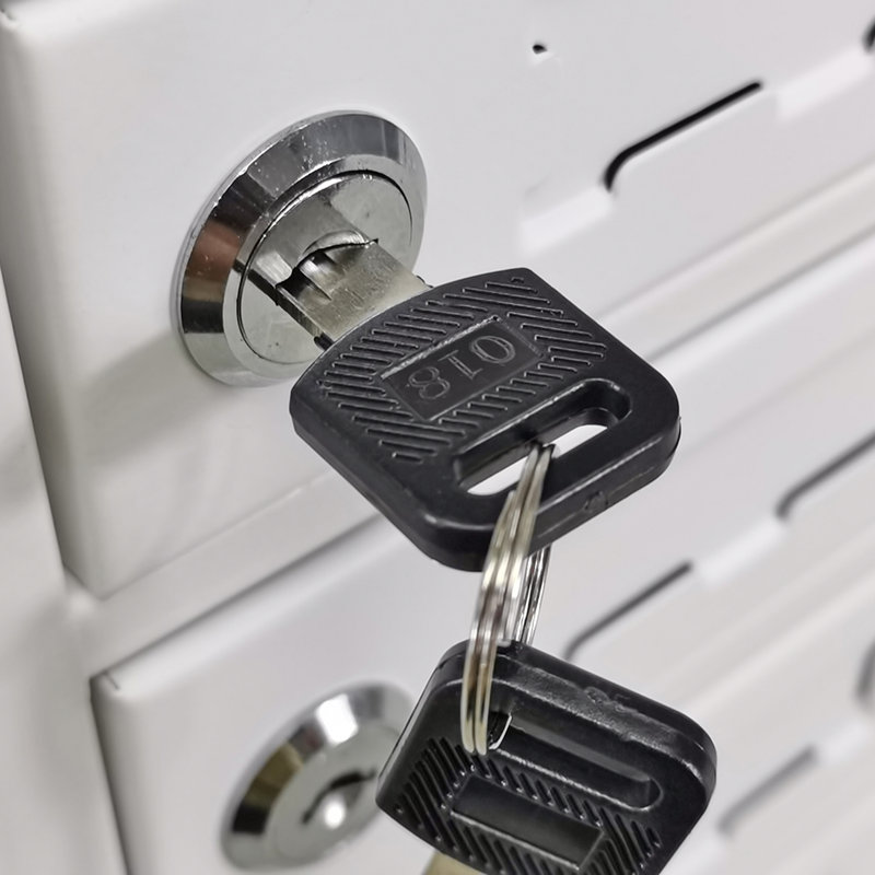 FixtureDisplays 10 Pack Cam Lock, Each with 2 Keys, for Cabinets, Panels, Mailbox 15252-LOCK-10PK