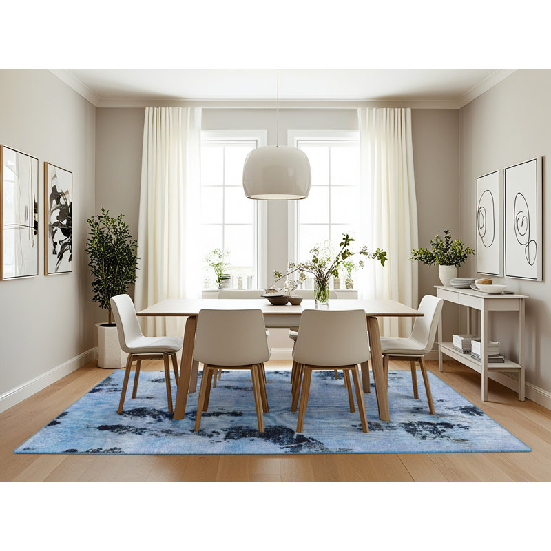 Tapis abstrait moderne 1959, Rectangle 7 pi x 10 pi