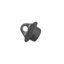U_STYLE Pot à fleurs MGO texturé noir mat pour l'intérieur et l'extérieur-130820058