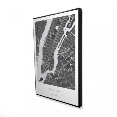 " New York Graphic Map "