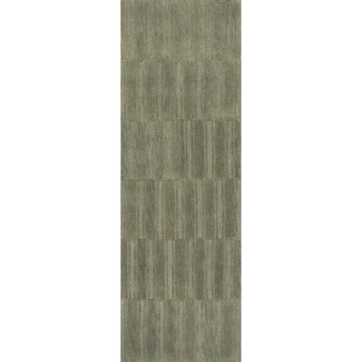 Starke Checked Wool Area Rug