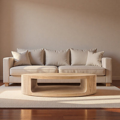 Table basse simple de style américain