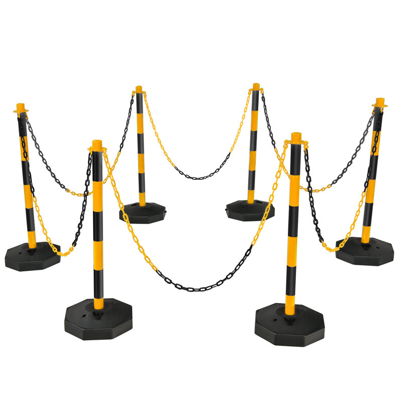 Barbaralee 30 cm H x 81 cm W Porch and Stair Railings Fencing, Yellow/Black
