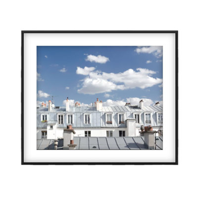 Toits De Paris Print by Francis Augustine