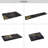 6X9 Area Rugs, Washable Rug, Low-Pile, Non-Slip, Non-Shedding, Foldable, Kid & Pet Friendly - Area Rugs For Living Room, Bedroom, Kitchen (Black/Gold, 6' X 9')-1873048756
