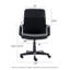 Chaise de bureau en filet Nariaki