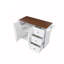 Chariot d'îlot de cuisine blanc avec plateau de table pliable, abattant et rangement - Bar à déjeuner mobile sur roulettes