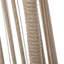 Ensemble de 2 chaises d'extérieur modernes MOONSTONE CHAIR avec armature en corde durable et armature en fer pour un confort élégant