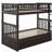 Bunk Bed with Drawers, Convertible Bed