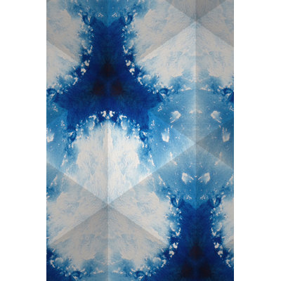Sapphire Frost IV by Renée W. Stramel - Wrapped Canvas Art Prints