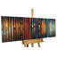 Night Glow' Wooden Picture 