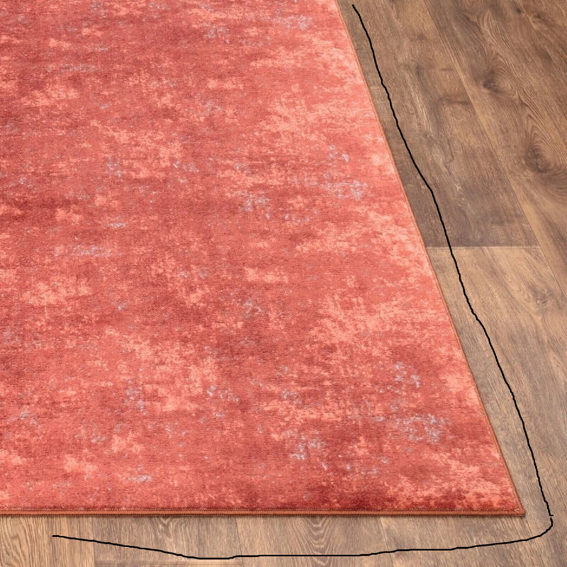 Shag Area Rug, Rectangle 200 x 290 cm