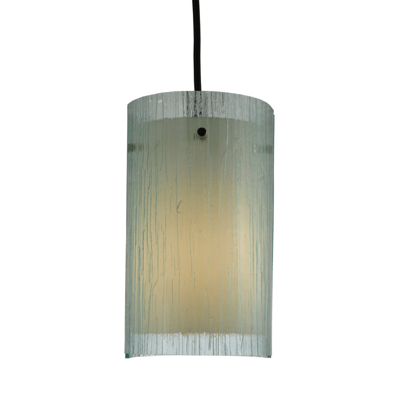 Mini Nickel Glass Globe Indoor/Outdoor LED Pendant Light