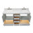 Cambridge Double Bathroom Vanity with Carrara Marble Top-88398660-130617047-130617050