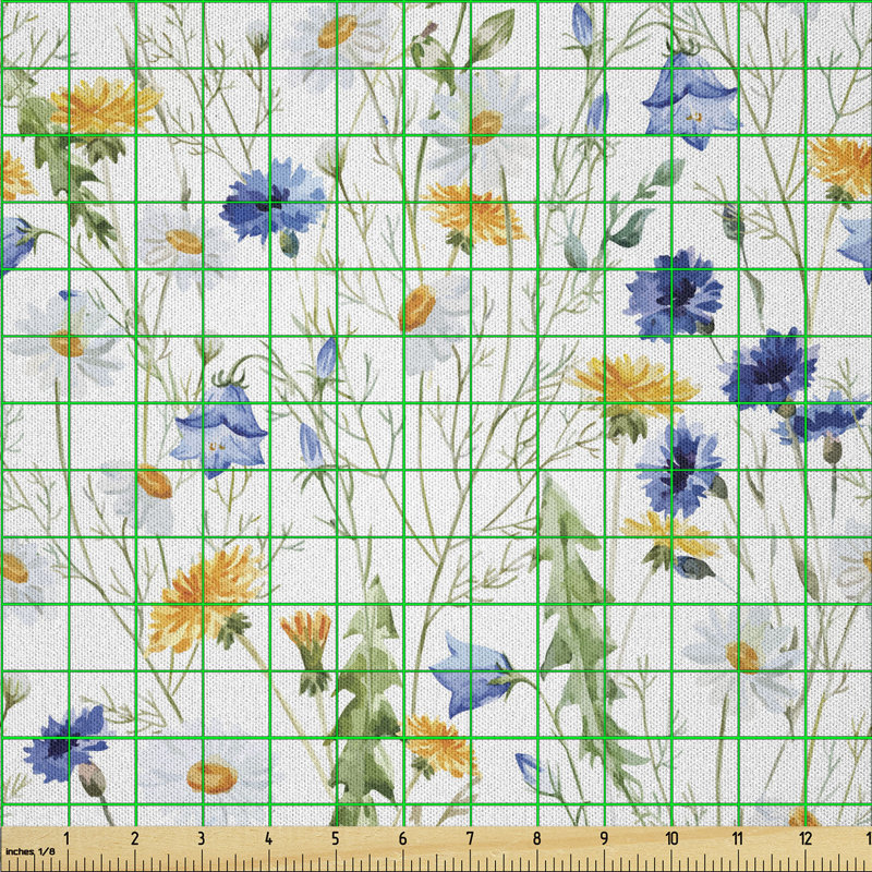Davit Poppies and Daisies Multi-Purpose Fabric