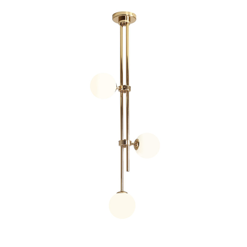 Essays 3 - Light Unique/Statement Pendant, Gold