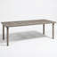 Hildtraud Rectangular Extendable Outdoor Dining Table With Umbrella Hole , 39.4cm W 100cm D-122849972