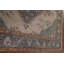 Tapis traditionnel rétro en laine 7 x 9
