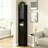 71 Inch Tall Bathroom Storage Cabinet, 5-Tier Narrow Metal Cabinet With 2 Doors & Adjustable Shelves, Freestanding Cabinet For Space Saving In Kitchen, Laundry Room, Pantry