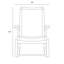 Amador Rocking Chair In San Geronimo Pattern-107652973-107652970