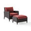 Chaise de patio avec coussins Mosca-50208570