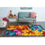 Tapis jaune / bleu Weisman-25723763