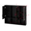Armoire de salle de bain à miroir, armoire de pharmacie murale avec tablettes réglables-920084413