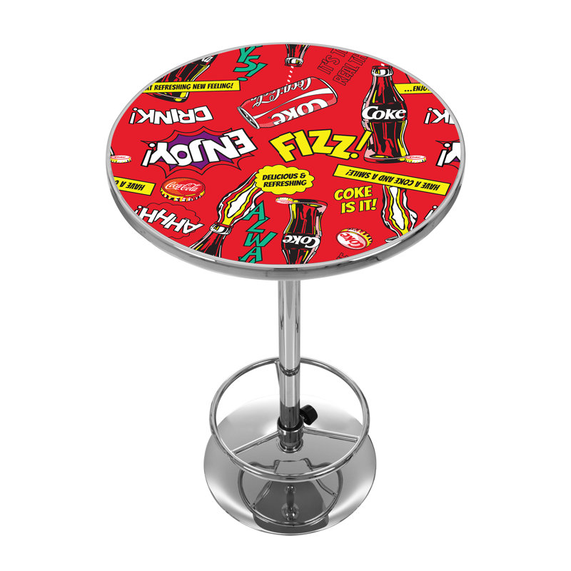 Round Metal Base Dining Table