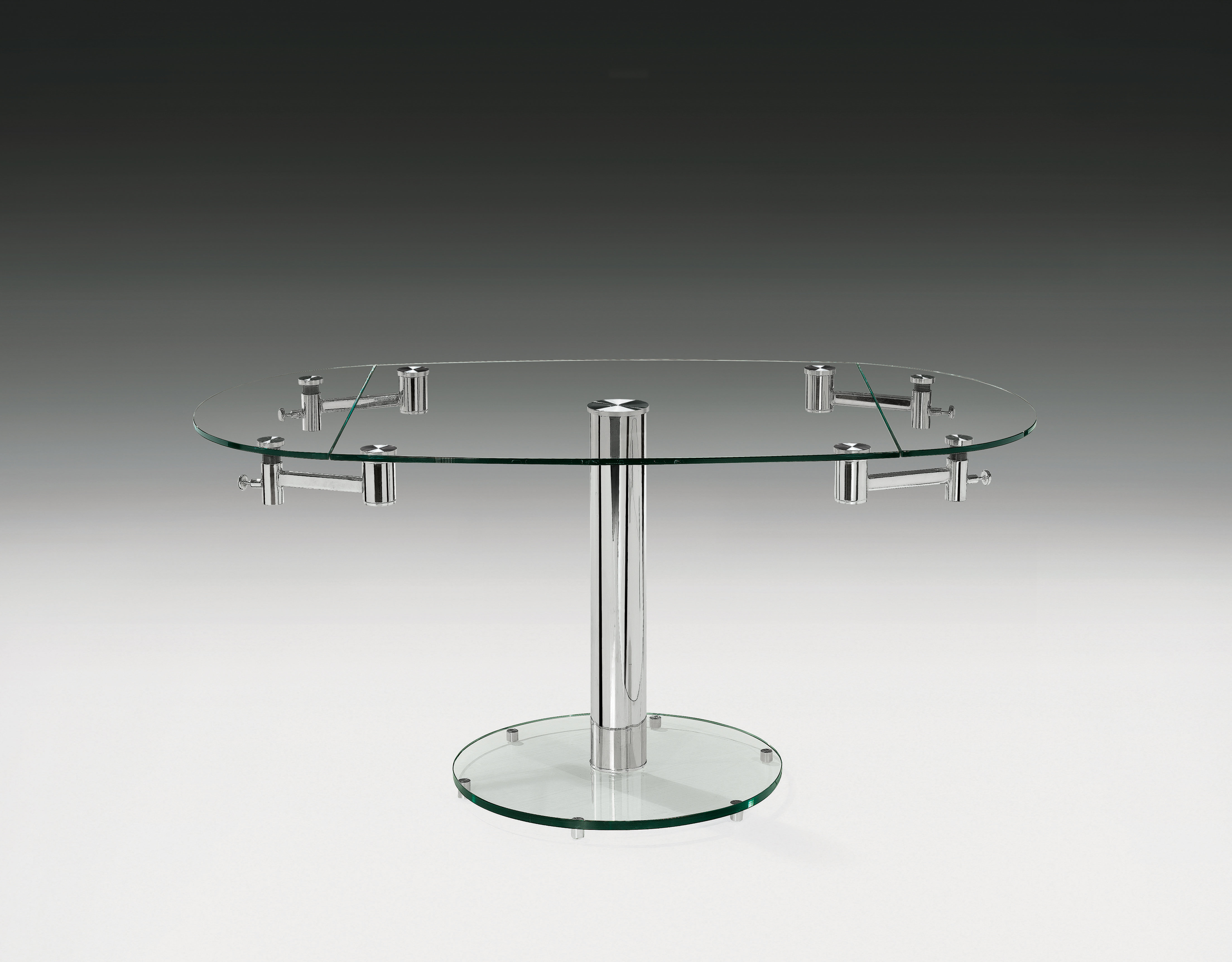 40 round deals glass dining table