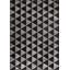 Rapture Silver/Black Geometric Luxury Area Rug-68901485