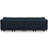 U Shaped Modular Sectional Sectional Sofa With Chaise & Ottoman-1241366926