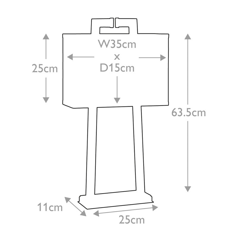 Pliner Ceramic Table Lamp