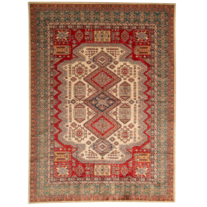 Oriental Area Rug in Green
