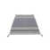 Azizi Striped Hand Woven Cotton Grey Rug