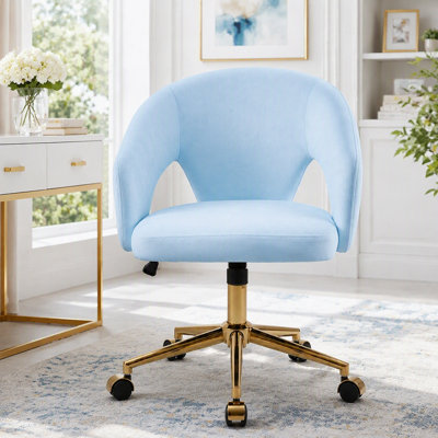 Fauteuil de bureau pivotant ergonomique TY avec coussin en mousse à mémoire de forme
