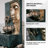 Benld Weather Resistant Floor Fountain with Light