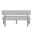 Modern Accent Bench,Upholstered Dining Bench