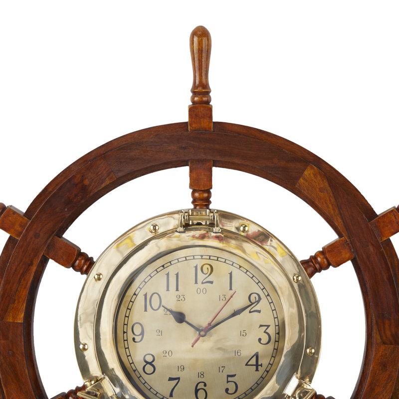 Bourbana Wood Wall Clock