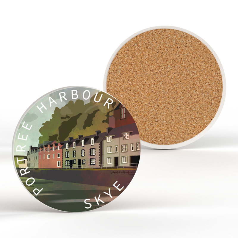 Ceramic Round 1 Piece Coaster