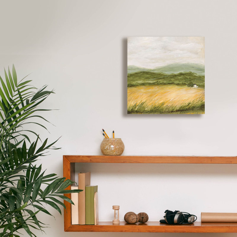  «Windswept 2» par Courtney Prahl, art mural sur toile, 12 po x 12 po, H 12 po x l 12 po