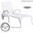 1Pcs Aluminium Cast Lounge Chair-1708945522