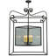Lustre carré 36 po Kitzi