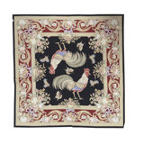 Handmade Wool Floral Area Rug