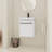 18'' Floating Wall-Mounted Bathroom Vanity with Ceramic Sink-196726385