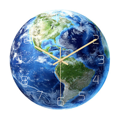 DIY Wall Clock 3D Mirror Sticker Home Office Decor Clock