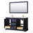 Avery 60'' Double Bathroom Vanity with Marble Top with Mirror-97831853-97831851-97831857