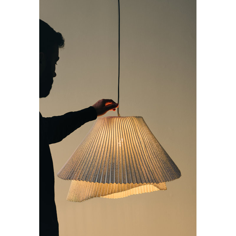 Tempo Vivace Pendant, 14.6" H x 23.6" W x 21.3" D, Yes, White