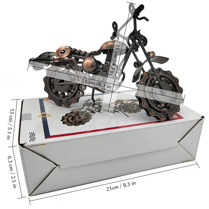 Antique Vintage Motorcycle Model