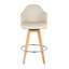 Tabouret de comptoir à hauteur fixe 26 po Ahoy - ensemble de 2