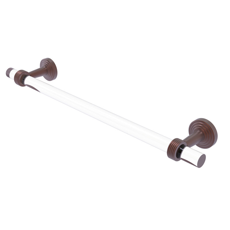 Barre à serviettes murale Pacific Beach, Cuivre antique, H 3,985 po x l 22 po x P 2,2 po
